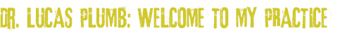 Dr. Lucas Plumb Home Page
